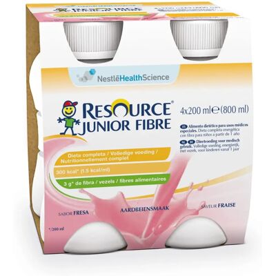 Boisson Nutritionnelle Junior Fibres Fraise Nestlé - 4x200ml - Publicité Boisson Nutritionnelle Junior Fibres Fraise Nestlé - 4x200ml - Publicité