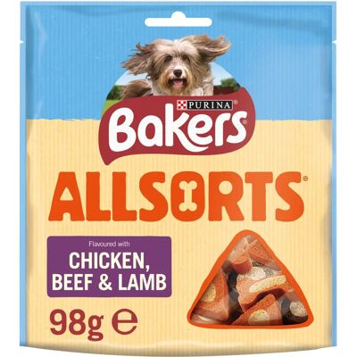 Bakers - Allsorts - Chicken - Beef - Dog Treats Bakers - Allsorts - Chicken - Beef - Dog Treats