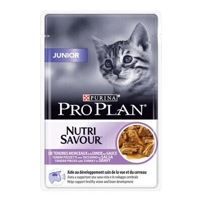 Purina Pro Plan Nutrisavour Junior Tyrk (10 x 85g) Purina Pro Plan Nutrisavour Junior Tyrk (10 x 85g)