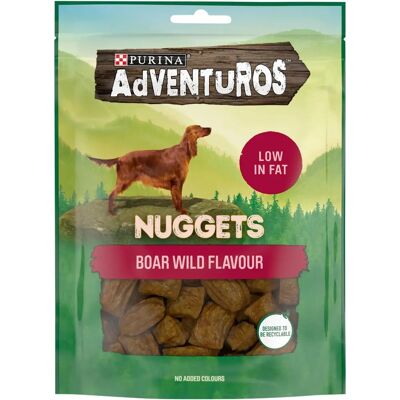 AdVENTuROS Vildsvinsgodis - Nuggets - 90g AdVENTuROS Vildsvinsgodis - Nuggets - 90g