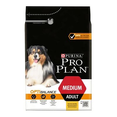 Purina Pro Plan OptiBalance Medium Voksen - 3kg Purina Pro Plan OptiBalance Medium Voksen - 3kg