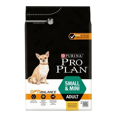 Purina Pro Plan Opti'Health Voksen Liten kylling og ris - 3 kg Purina Pro Plan Opti'Health Voksen Liten kylling og ris - 3 kg