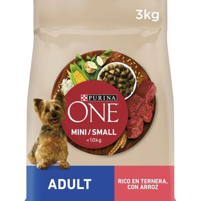 Purina One Mini Hund Biff Ris - Hundmat Purina One Mini Hund Biff Ris - Hundmat
