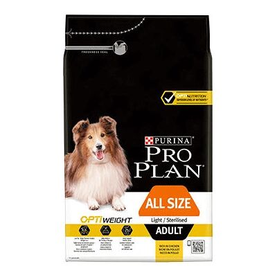 Purina Pro Plan Optiweight Alle Størrelser Voksen Lett Sterilisert Kylling - 14kg Purina Pro Plan Optiweight Alle Størrelser Voksen Lett Sterilisert Kylling - 14kg