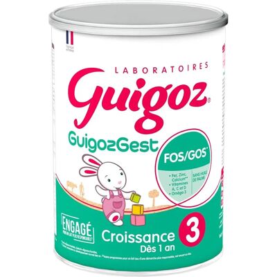 Guigoz Gest Lait de Croissance 800 g - Alimentation bébé - Publicité Guigoz Gest Lait de Croissance 800 g - Alimentation bébé - Publicité