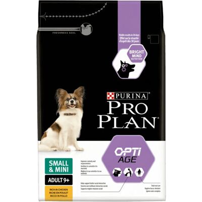 Purina Pro Plan Optiage Klein & Mini Erwachsene 9+ Huhn - 3kg Purina Pro Plan Optiage Klein & Mini Erwachsene 9+ Huhn - 3kg
