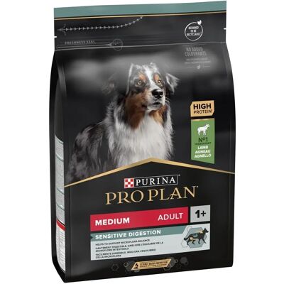 Purina Pro Plan Adult Medium Sensitive Digestion - Lam - Hundemat Purina Pro Plan Adult Medium Sensitive Digestion - Lam - Hundemat