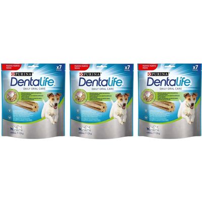 Snack Purina DentaLife per Cani Piccoli - Cura Orale 7 Bastoncini Snack Purina DentaLife per Cani Piccoli - Cura Orale 7 Bastoncini