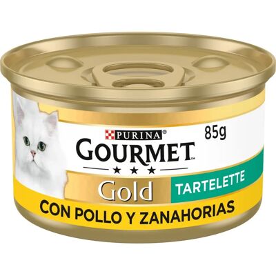 Purina Gourmet Gold Tartalette Poulet et Carotte 24x85g - Nourriture pour Chats - Publicité Purina Gourmet Gold Tartalette Poulet et Carotte 24x85g - Nourriture pour Chats - Publicité