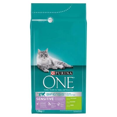 Purina Sensitive Katzenfutter mit Truthahn & Reis - 1,5kg Purina Sensitive Katzenfutter mit Truthahn & Reis - 1,5kg