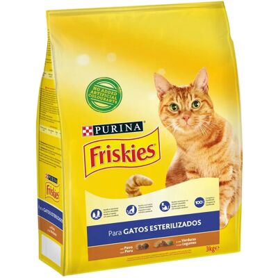 Purina Friskies Comida para Gatos Esterilizados Pavo y Verduras Purina Friskies Comida para Gatos Esterilizados Pavo y Verduras