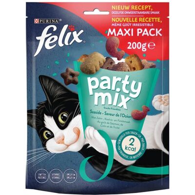 Felix 200 G - Saveur Océan: Saumon, Merlu, Truite - Nourriture pour Chats - Publicité Felix 200 G - Saveur Océan: Saumon, Merlu, Truite - Nourriture pour Chats - Publicité