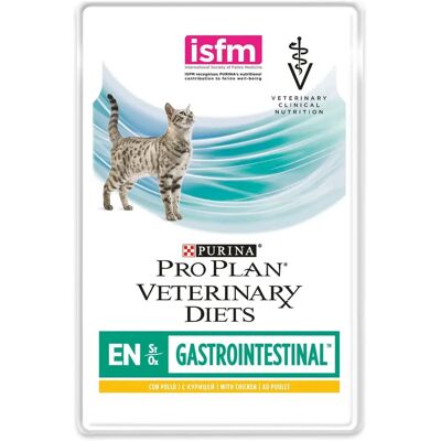 Purina Pro Plan Diete Veterinarie EN St/Ox Gastrointestinale Cibo Umido per Gatti salmone (10 x 85 g) Purina Pro Plan Diete Veterinarie EN St/Ox Gastrointestinale Cibo Umido per Gatti salmone (10 x 85 g)