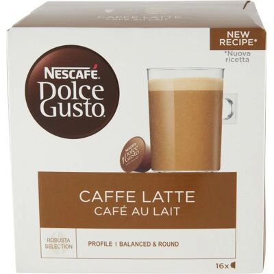 Nescafé Dolce Gusto Caffelatte - Capsule di Caffè Nescafé Dolce Gusto Caffelatte - Capsule di Caffè