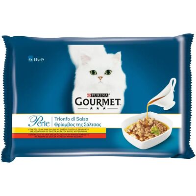 Gourmet Trionfo in Salsa - Cibo umido per gatti Gourmet Trionfo in Salsa - Cibo umido per gatti