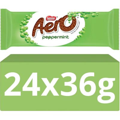 Nestle Aero Peppermint Chocolate Bar - Chocolate Bar Nestle Aero Peppermint Chocolate Bar - Chocolate Bar