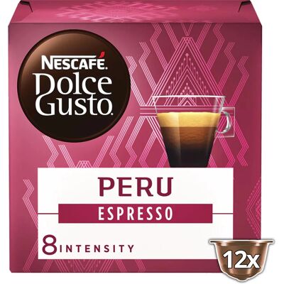 Nescafé Dolce Gusto - Espresso Peru - Cápsulas de café Nescafé Dolce Gusto - Espresso Peru - Cápsulas de café