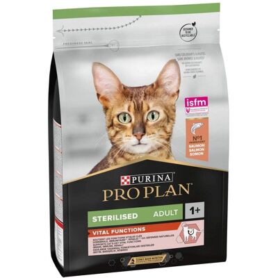 Purina Pro Plan Adult 1+ Sterilised Vital Function - Zalm - 3kg Purina Pro Plan Adult 1+ Sterilised Vital Function - Zalm - 3kg