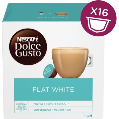 Nescafé Dolce Gusto Flat White Kávékapszulák - 16 db Nescafé Dolce Gusto Flat White Kávékapszulák - 16 db