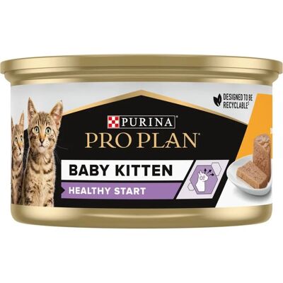 Purina Mousse di Pollo per Gattini - Kattemat Purina Mousse di Pollo per Gattini - Kattemat