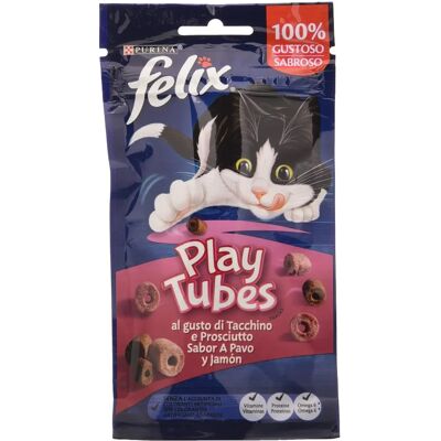 Felix Play Tubes Kalkon och Skinka - Husdjurs Snack Felix Play Tubes Kalkon och Skinka - Husdjurs Snack