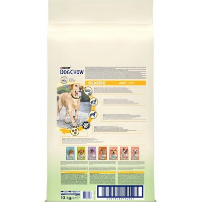 Purina Dog Chow Classico Salmone - Cibo per cani 10kg Purina Dog Chow Classico Salmone - Cibo per cani 10kg