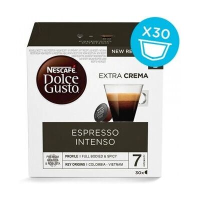 Nescafé Dolce Gusto Espresso Intenso - Mittelgeröstete Kapseln Nescafé Dolce Gusto Espresso Intenso - Mittelgeröstete Kapseln