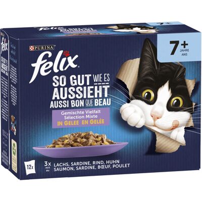 Felix Modell 12448405 Feuchtes Katzenfutter - Senior Felix Modell 12448405 Feuchtes Katzenfutter - Senior