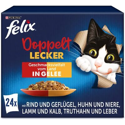 Felix Nassfutter für Katzen - Verschiedene Sorten, 48 x 85 g Felix Nassfutter für Katzen - Verschiedene Sorten, 48 x 85 g