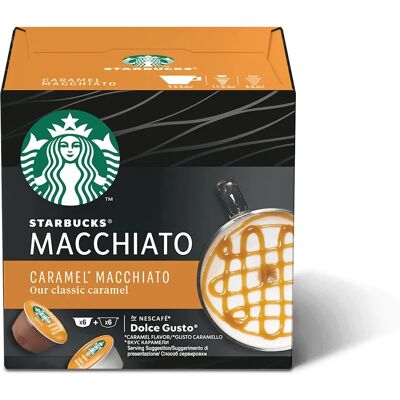 Starbucks Modèle - Caramel Macchiato - Capsules de café - Publicité Starbucks Modèle - Caramel Macchiato - Capsules de café - Publicité