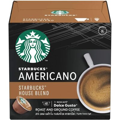 Starbucks House Blend - Capsules Compatibles pour Nescafe Dolce Gusto - Publicité Starbucks House Blend - Capsules Compatibles pour Nescafe Dolce Gusto - Publicité