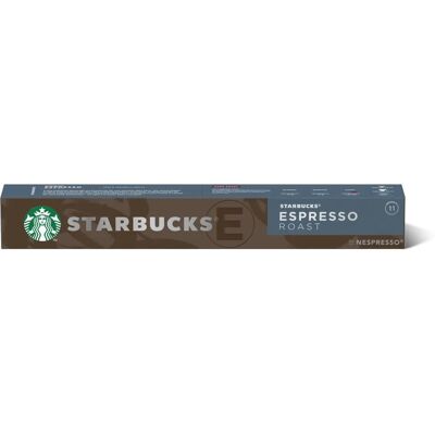 Starbucks Nespresso Espresso Roast (10 Portions) - Publicité Starbucks Nespresso Espresso Roast (10 Portions) - Publicité
