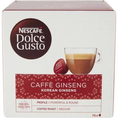 Capsules de café Ginseng Nescafé - Torréfaction moyenne - 16 pcs - Publicité Capsules de café Ginseng Nescafé - Torréfaction moyenne - 16 pcs - Publicité