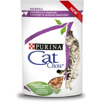 Purina Hairball 85g - Cibo umido per gatti Purina Hairball 85g - Cibo umido per gatti