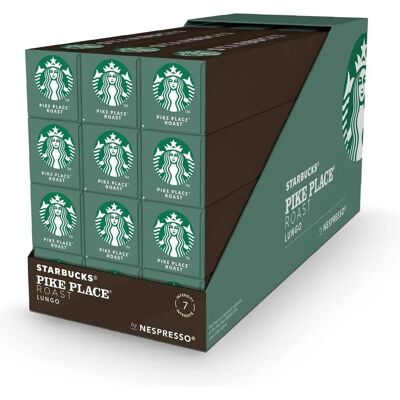 Starbucks Pike Place Lungo - Koffiecapsules - 10 stuks Starbucks Pike Place Lungo - Koffiecapsules - 10 stuks