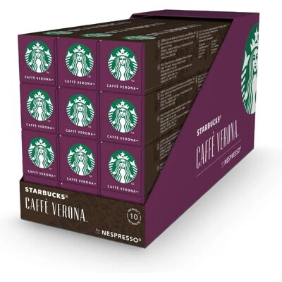 Starbucks Caffe Verona Espresso - Koffiecapsules Starbucks Caffe Verona Espresso - Koffiecapsules