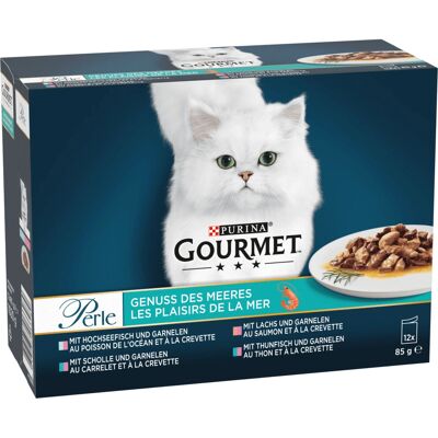 GOURMET 12533551 Nourriture humide pour chats - 85g, Pack varié GOURMET 12533551 Nourriture humide pour chats - 85g, Pack varié