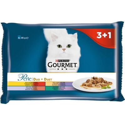 Purina Kissanruoka - Kana Vasikanliha Lammas Ankka Villisika Kani - Märkäruoka Purina Kissanruoka - Kana Vasikanliha Lammas Ankka Villisika Kani - Märkäruoka