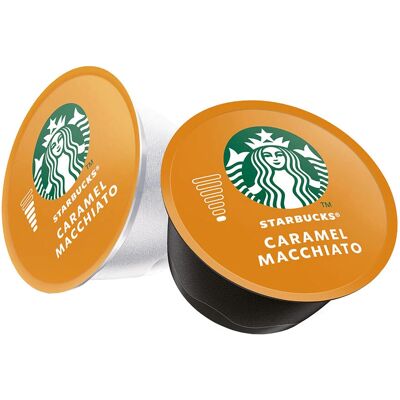 Starbucks Caramel Macchiato - 12 kapslar - Kaffekapslar Starbucks Caramel Macchiato - 12 kapslar - Kaffekapslar