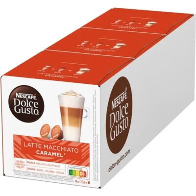 NESCAFÉ Dolce Gusto Karamell Latte Macchiato - Kaffe Kapseln NESCAFÉ Dolce Gusto Karamell Latte Macchiato - Kaffe Kapseln