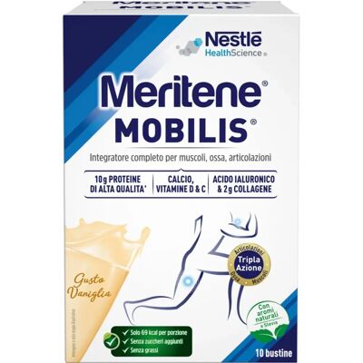 Nestlé Meritene Mobilis Vaniglia - Integratore per Muscoli & Articolazioni Nestlé Meritene Mobilis Vaniglia - Integratore per Muscoli & Articolazioni