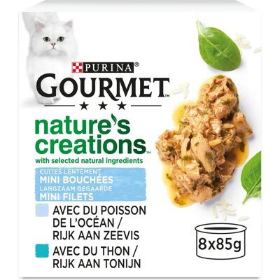 Gourmet Nature's Creations Fisk & Fågel - 8x85g Gourmet Nature's Creations Fisk & Fågel - 8x85g