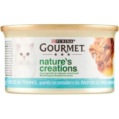 Gourmet Nature's Creations Cibo per Gatti Tonno & Pomodori - 85g Gourmet Nature's Creations Cibo per Gatti Tonno & Pomodori - 85g