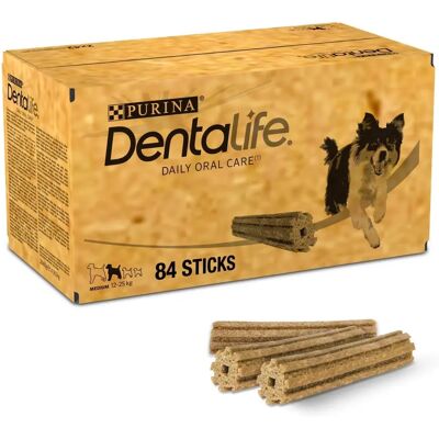 Purina DentaLife Medium Hundezahnpflege - 84 Stäbchen Purina DentaLife Medium Hundezahnpflege - 84 Stäbchen