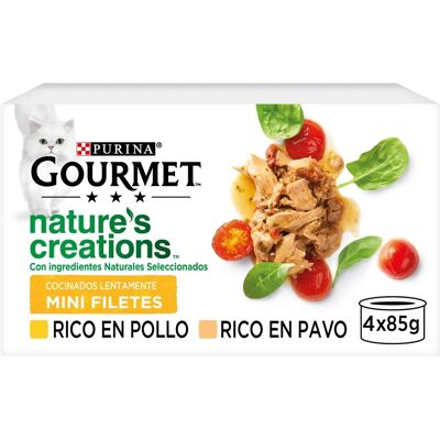 Purina Gourmet Nature Poulet 85g - Nourriture pour chats - Publicité Purina Gourmet Nature Poulet 85g - Nourriture pour chats - Publicité