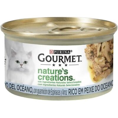 Purina Gourmet Nature Fish 24x85g Nourriture pour Chat - Nourriture pour chats - Publicité Purina Gourmet Nature Fish 24x85g Nourriture pour Chat - Nourriture pour chats - Publicité