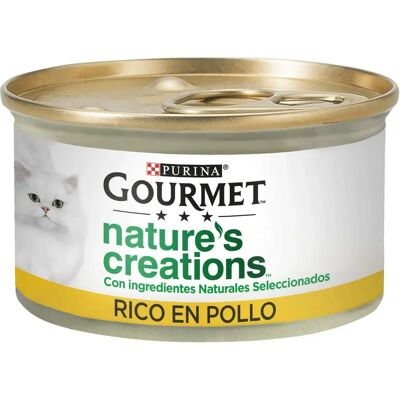 Purina Gourmet Nature Poulet - Nourriture pour chat - 24x85g - Publicité Purina Gourmet Nature Poulet - Nourriture pour chat - 24x85g - Publicité