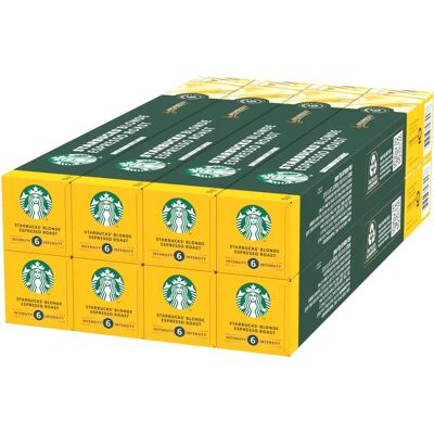 Starbucks Nespresso Blonde Espresso Roast 8x10 (Capsules) Starbucks Nespresso Blonde Espresso Roast 8x10 (Capsules)