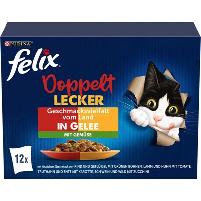 FELIX Agail - Kattenvoer voor volwassenen - 6 x 85g FELIX Agail - Kattenvoer voor volwassenen - 6 x 85g