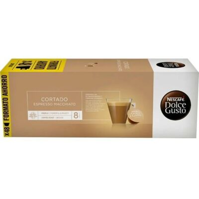 Nescafé Dolce Gusto Espresso Macchiato Kaffeekapseln - 48 Stück Nescafé Dolce Gusto Espresso Macchiato Kaffeekapseln - 48 Stück